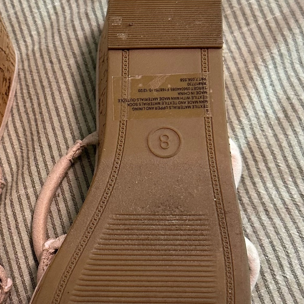Host pick x2 🎉A New Day Women's Cream Wedge Sandals - Picture 5 of 5